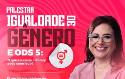 PALESTRA SOBRE IGUALDADE DE GÊNEROS