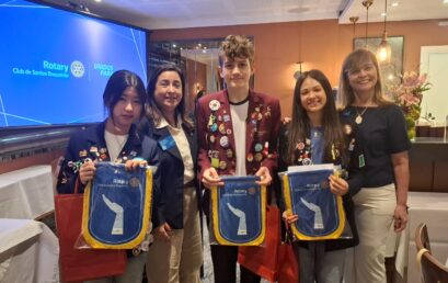 ACONTECEU NO ROTARY BOQUEIRÃO APRESENTAÇÃO DOS INTERCAMBISTAS ACONTECEU NO ROTARY BOQUEIRÃO APRESENTAÇÃO DOS INTERCAMBISTAS