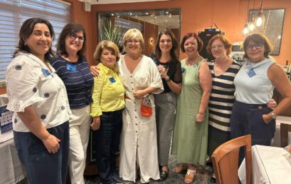 ACONTECEU NO ROTARY BOQUEIRÃO: Dinâmica com Madrinhas e Afilhadas