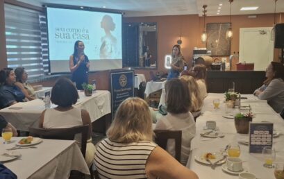 ACONTECEU NO ROTARY BOQUEIRÃO: PALESTRA “SEU CORPO É A SUA CASA”